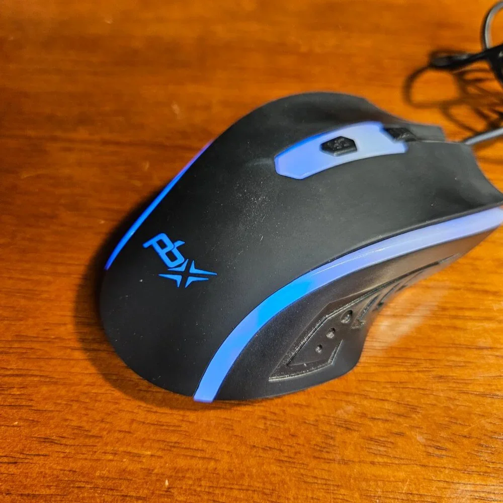 LVLUP RGB Pro USB Gaming Mouse Backlit LU737A-NOC Computer Accessory Wired